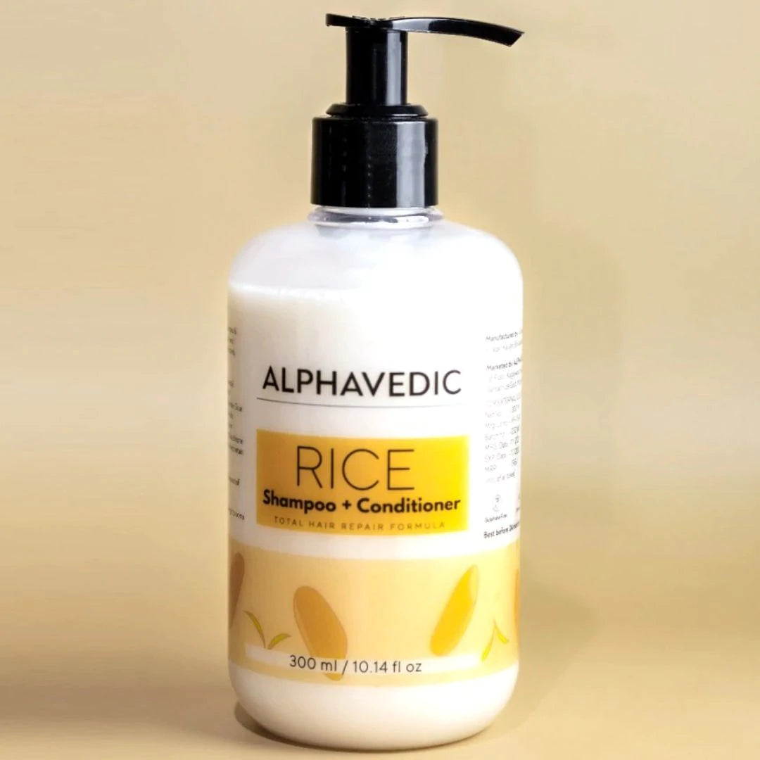 Super Hair Growth Combo - Rice Shampoo + Conditioner & Onion Hair Oil